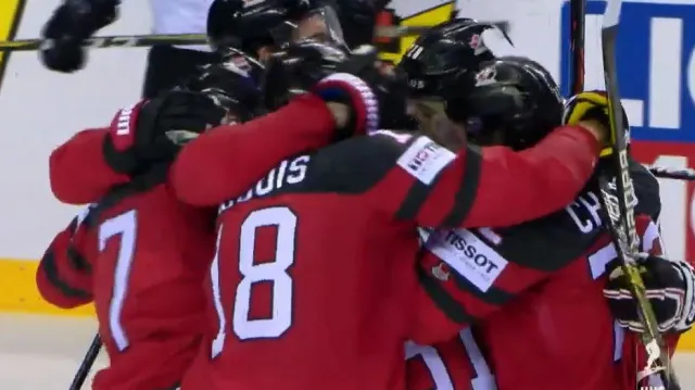 Gól v utkání Kanada – Švýcarsko: Severson – 2:2 (60. min.)