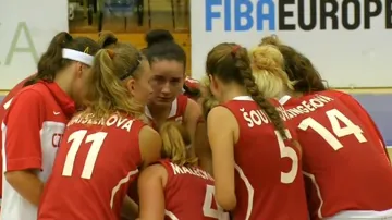 České juniorské basketbalistky do 16 let