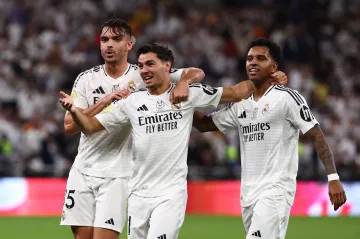 Radost hráčů Realu Madrid