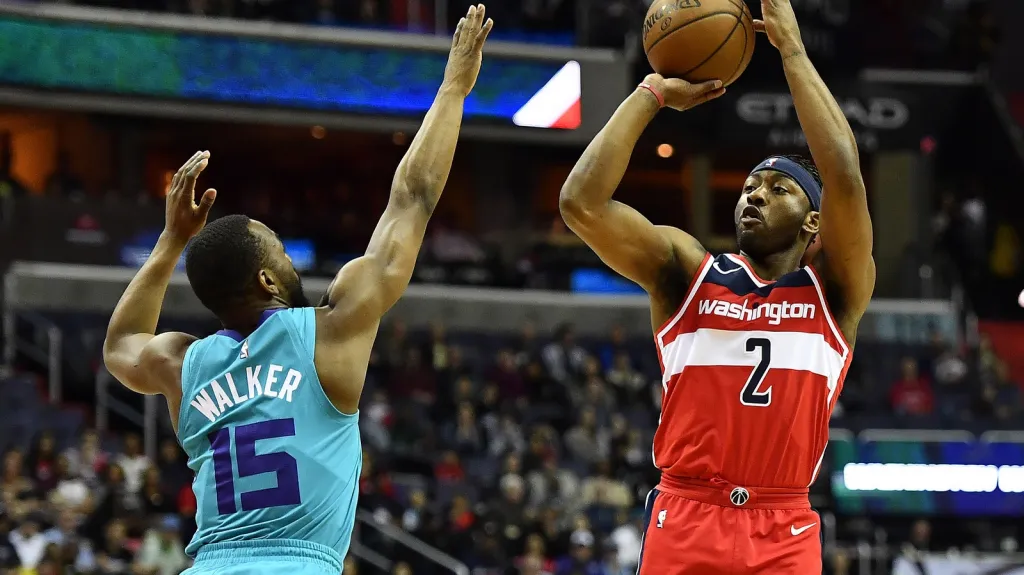 John Wall v utkání s Charlotte