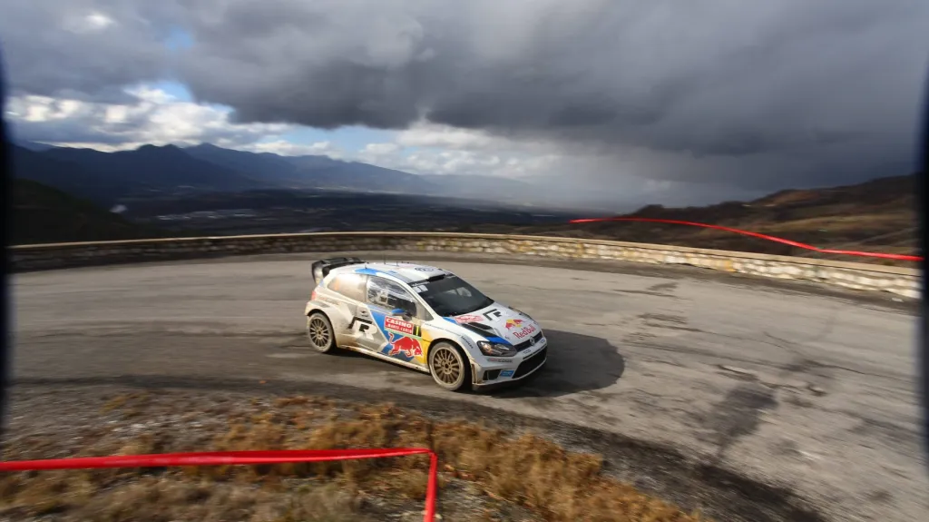 Sebastien Ogier na Rallye Monte Carlo