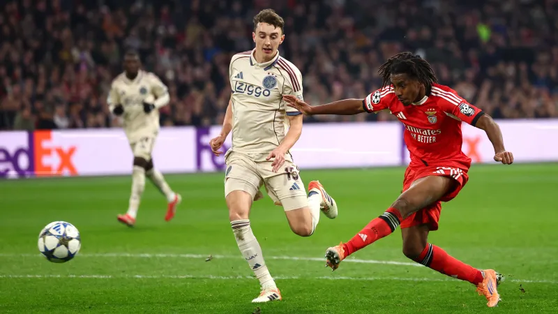 Utkání Ajaxu s Benficou