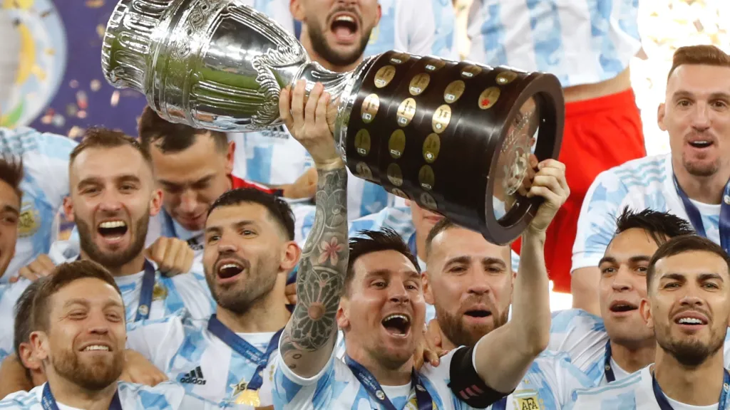 Lionel Messi s první velkou trofej v národním týmu