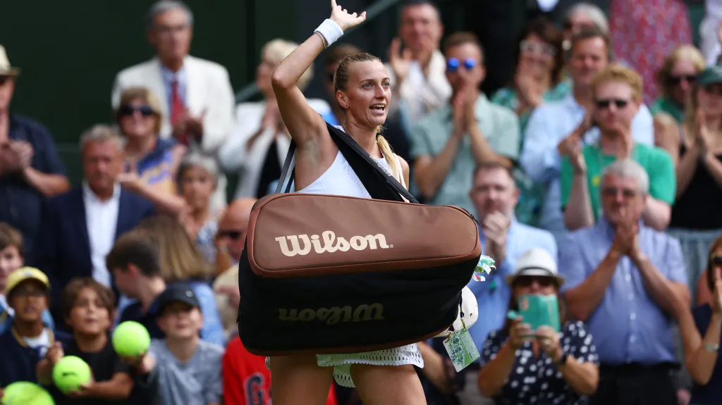Petra Kvitová se pro tento rok loučí s Wimbledonem