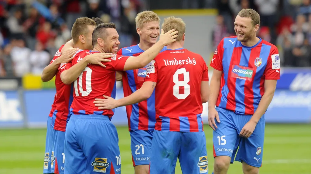 Radost plzeňských fotbalistů