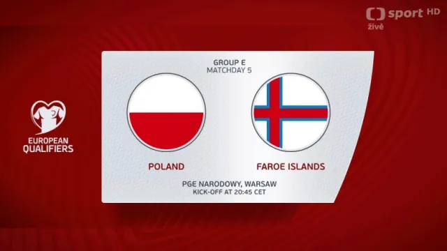 Sestřih utkání Polsko – Faerské ostrovy