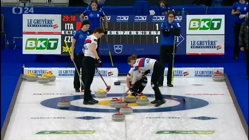 České curlerky se musí na MS vypořádat s náročným programem