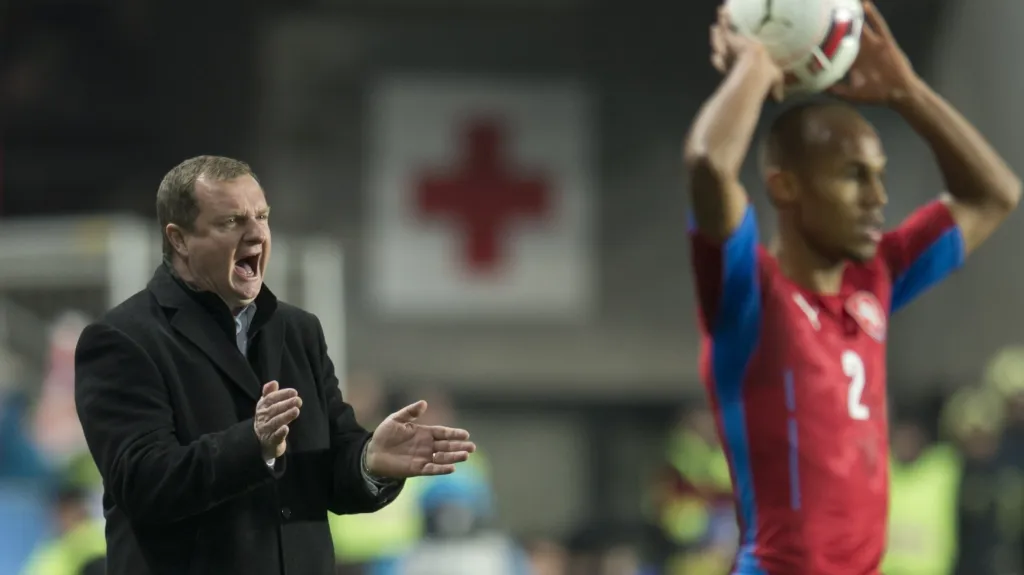 Pavel Vrba na lavičce národního týmu