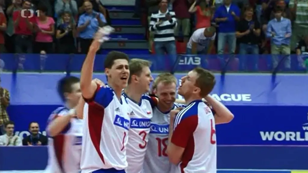 Sestřih volejbalového utkání Česko – Jižní Korea