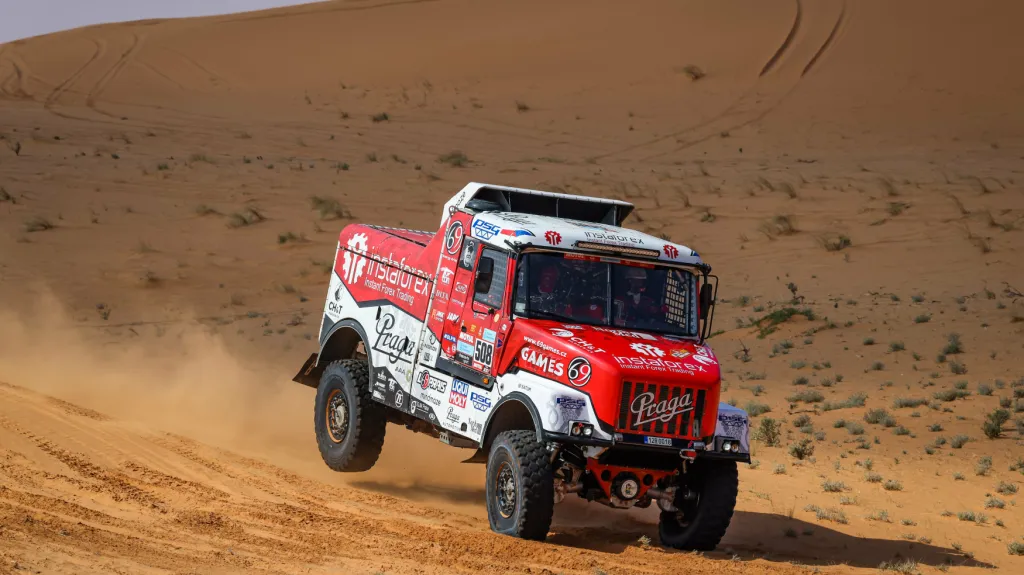 Aleš Loprais na Rallye Dakar