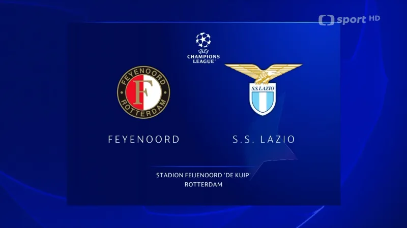 Sestřih utkání Feyenoord – Lazio