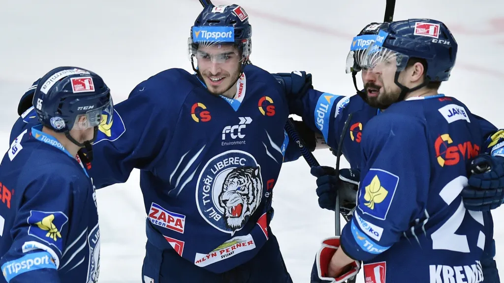 Radost hokejistů Liberce