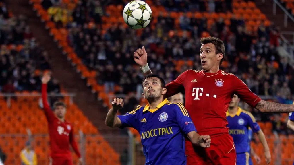 Utkání BATE Borisov - Bayern Mnichov