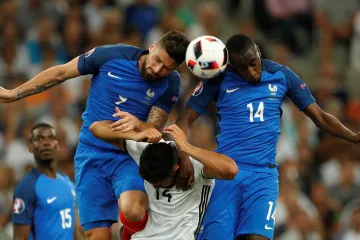 Utkání Německo - Francie