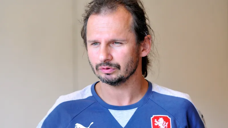 Masér národního týmu Vladimír Mikuláš