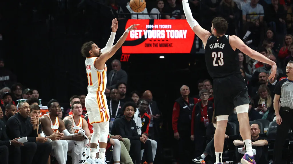 Utkání Atlanty s Portlandem