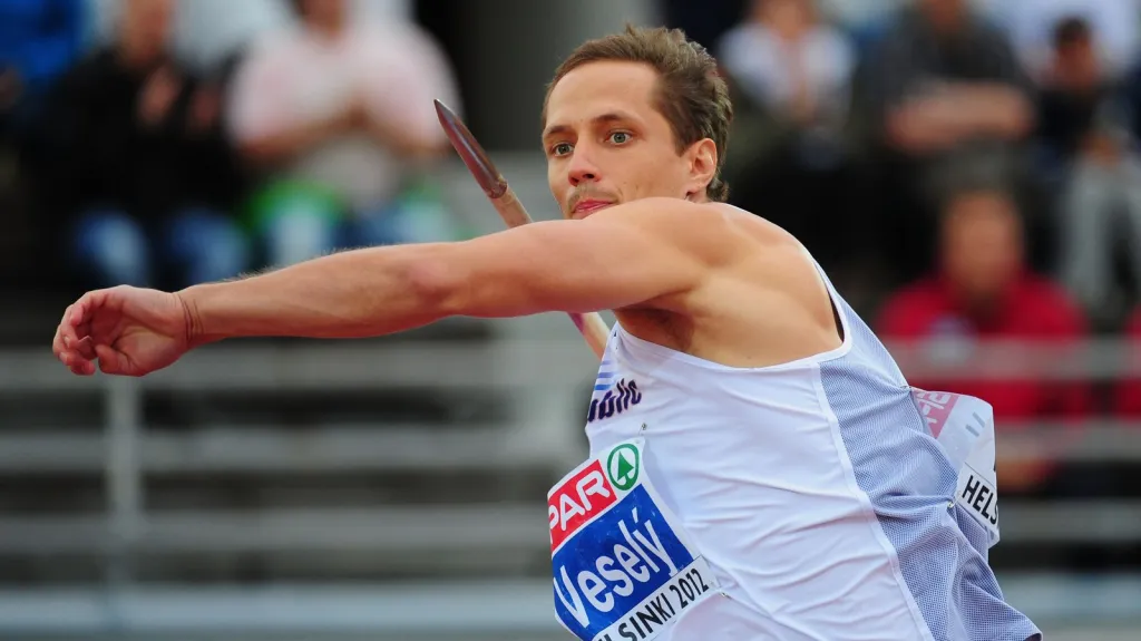 Oštěpař Vítězslav Veselý