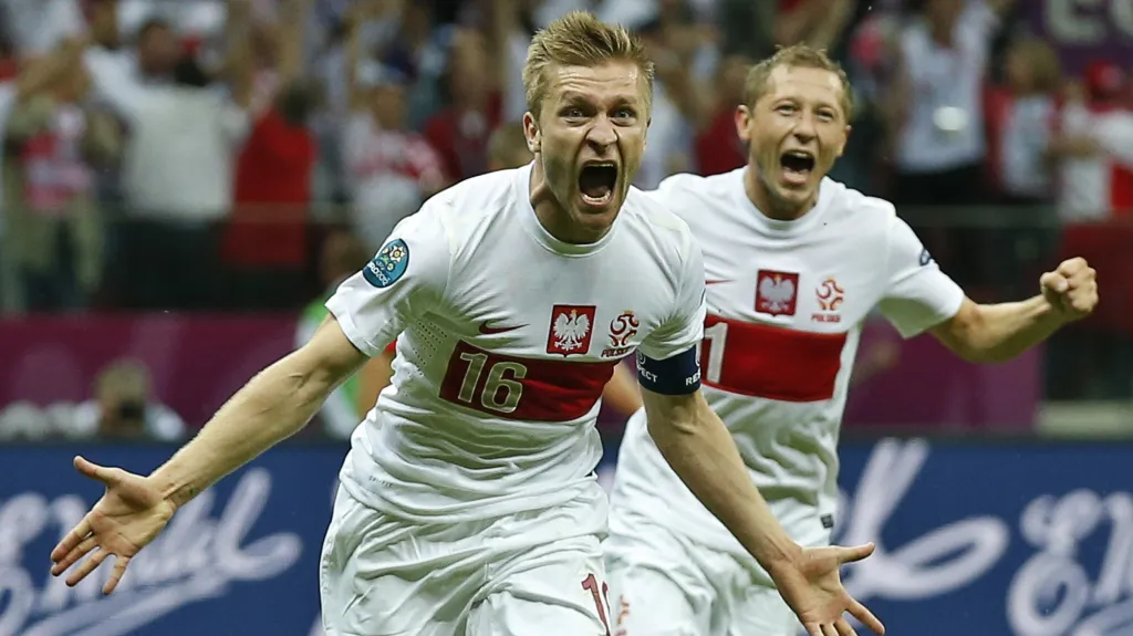 Poláci slaví vyrovnávací branku