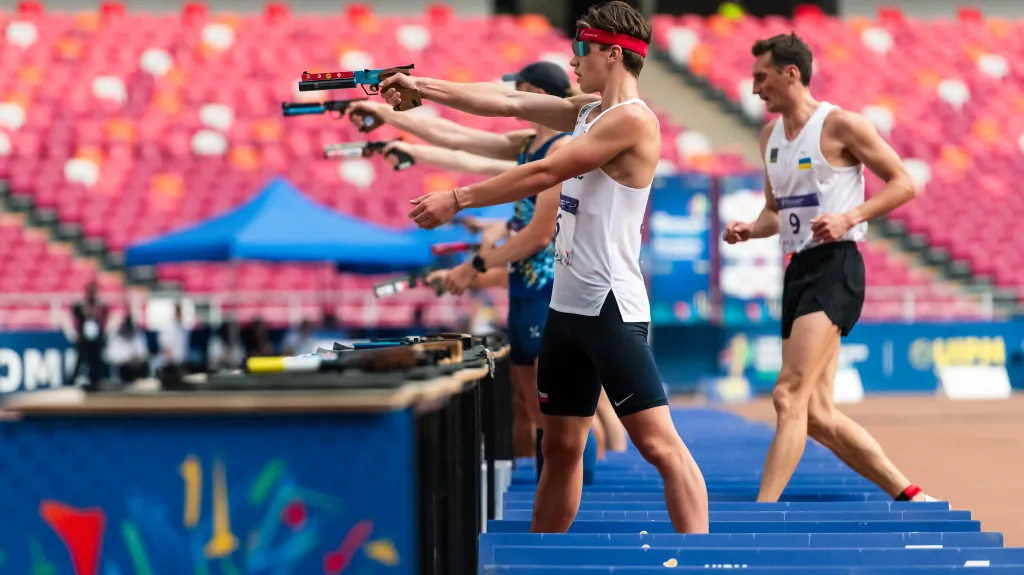 Matěj Lukeš na MS v moderním pětiboji