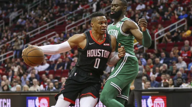 Harden s Westbrookem dotáhli Houston k výhře nad Bostonem