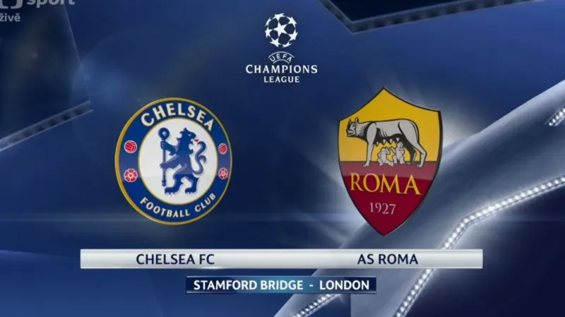 Sestřih utkání Chelsea - AS Řím