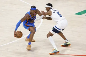 Gilgeous-Alexander obchází hráče Minnesoty