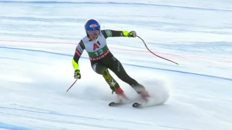 Vítězná jízda Shiffrinové v Super-G v Bansku