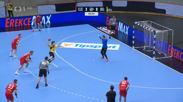 Sestřih utkání Česko – Belgie