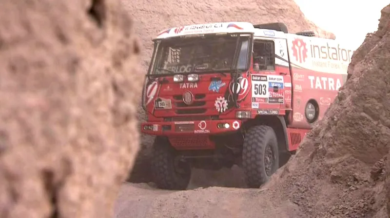 Loprais vyhrál 9. etapu, Kolomý je druhý