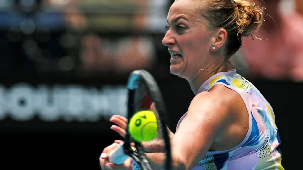 Tenistka Petra Kvitová na Australian Open