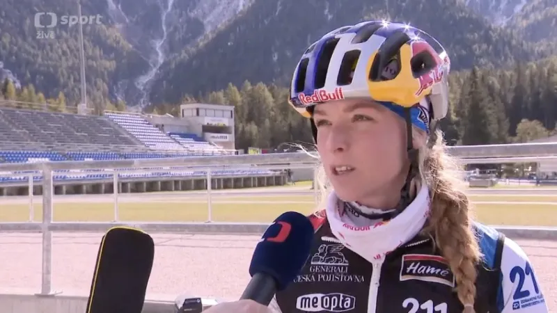 Biatlonistky jsou na soustředění v Anterselvě