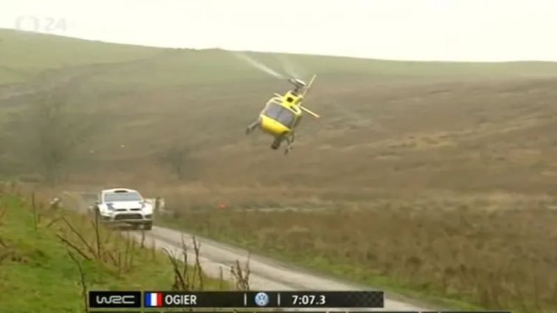 Sébastien Ogier vyhrál i závěrečnou Britskou rallye