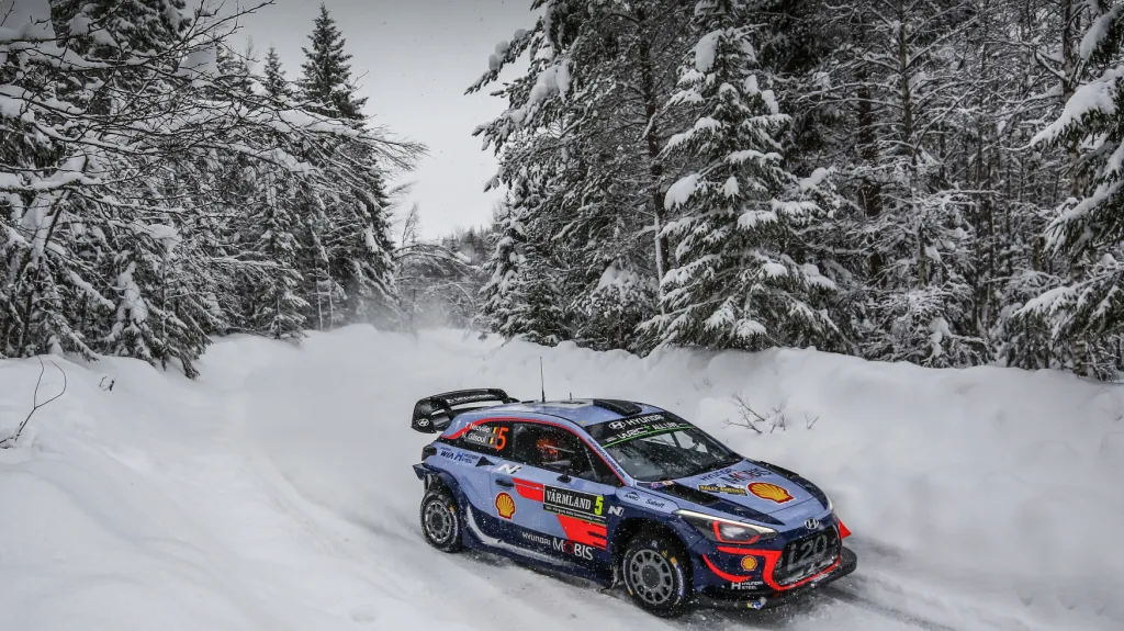 Thierry Neuville s vozem Hyundai