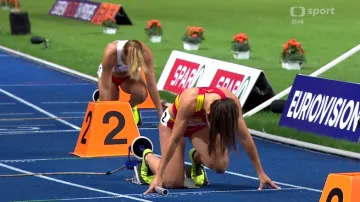 Vítězství britské sprinterské štafety