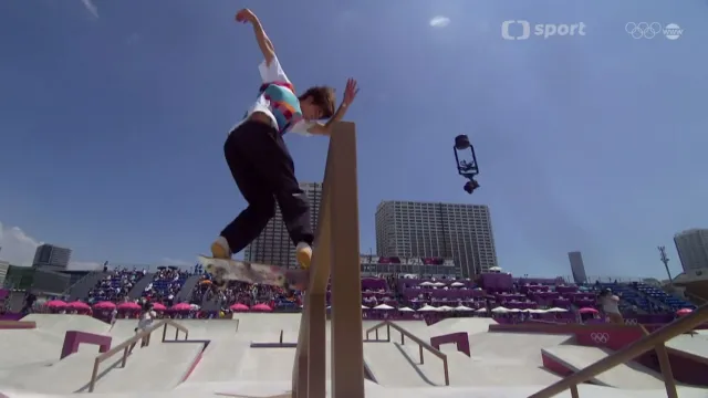 Premiéru skateboardingu vyhrál Japonec Horigome