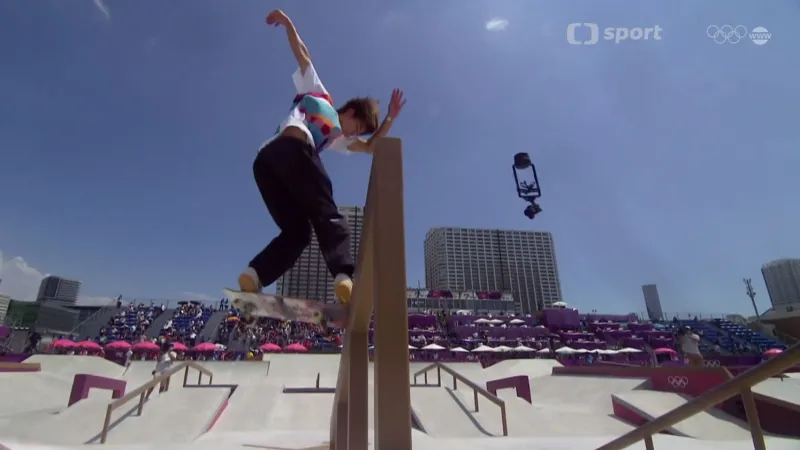 Premiéru skateboardingu vyhrál Japonec Horigome