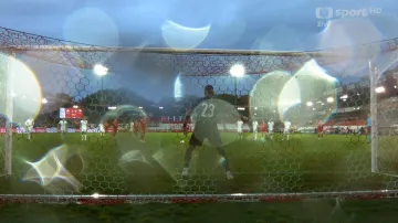 Gól v utkání Dánsko 21 – Česko 21: Sorensen z pen. – 3:0 (53. min.)