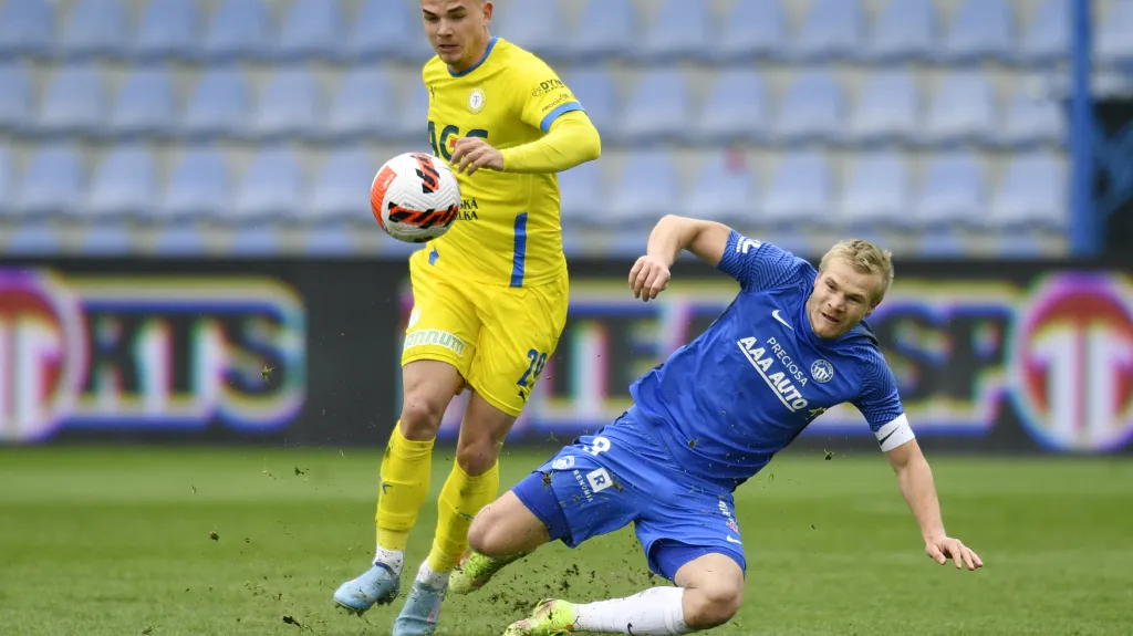 Václav Sejk z Teplic (vlevo) a Jan Mikula z Liberce