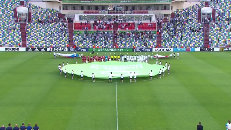 Sestřih semifinále ME Anglie U19 - Česko U19