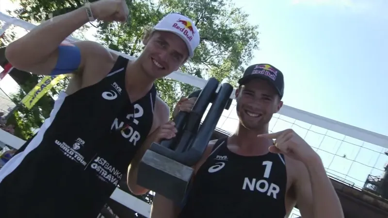 Norské světové jedničky otočily mužské finále v Ostravě