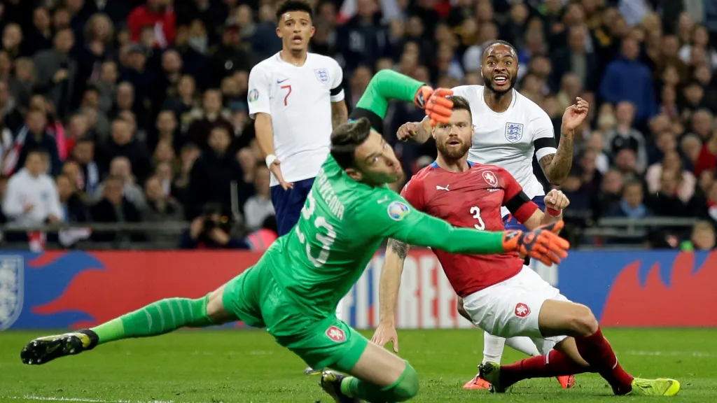 Utkání Anglie - Česko