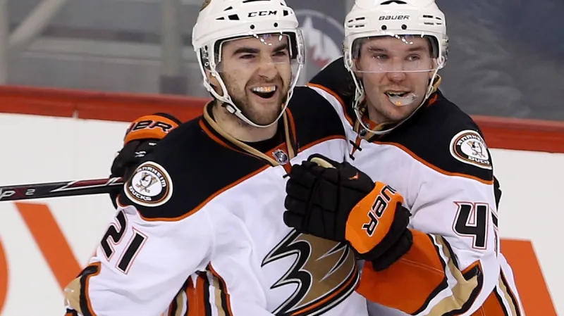 Radost hokejistů Anaheimu