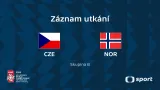 Záznam utkání Česko – Norsko