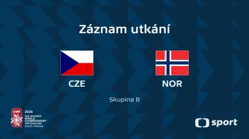 Záznam utkání Česko – Norsko