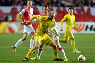 Utkání Slavia Praha - Astana
