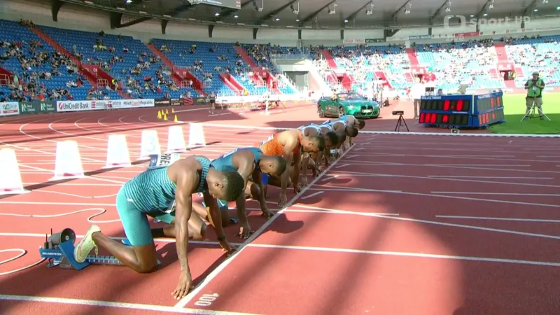 Sprint na 100 metrů mužů