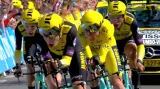 Famózní finiš Jumbo-Visma v týmové časovce