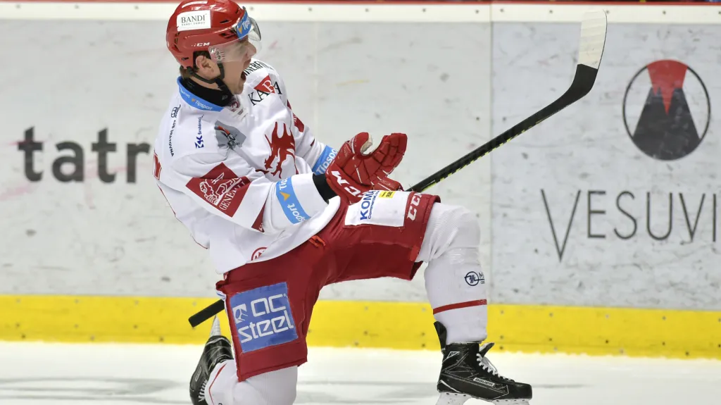 Jiří Polanský v dresu Třince