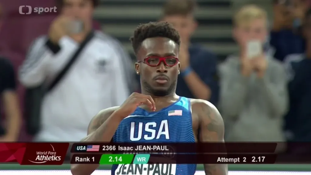 Jean Paul překonal na para MS světový rekord a má zlato