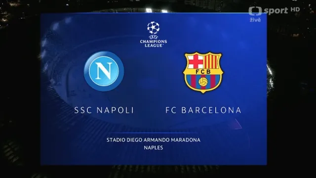 Sestřih utkání Neapol – Barcelona